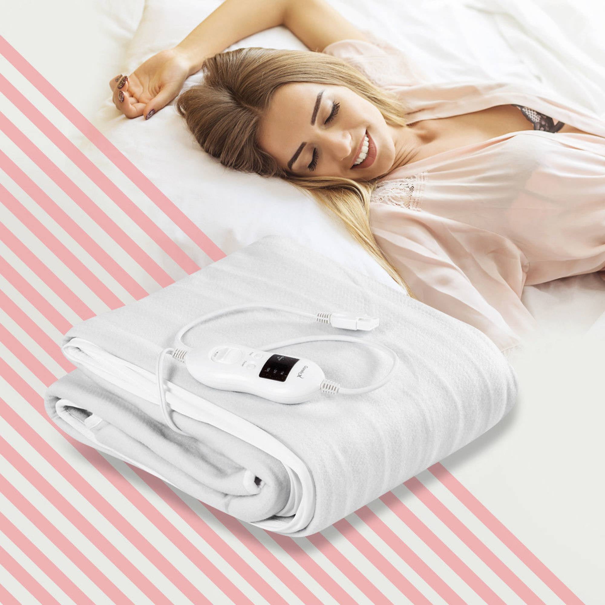 Costway Electric Heated Mattress Pad Safe Twin 8 Temperature 10h Timer |  Walmart Canada