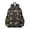 Excavator and Star Black Pattern, variant on Excavator and Star Black Pattern Cute School Backpack with Padded Back and Adjustable Shoulder Straps 13.4"x11"x4.7"