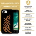 thumbnail image 7 of Case Yard Wooden Case for iPhone-SE Soft TPU Silicone cover Slim Fit Shockproof Wood Protective Phone Cover for Girls Boys Men and Women Supports Wireless Charging Aloha Design, 7 of 7