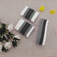 thumbnail image 5 of Unique Bargains 1 Set Breathable Headband with Wristband Sweat Headband for Sport White Gray, 5 of 6