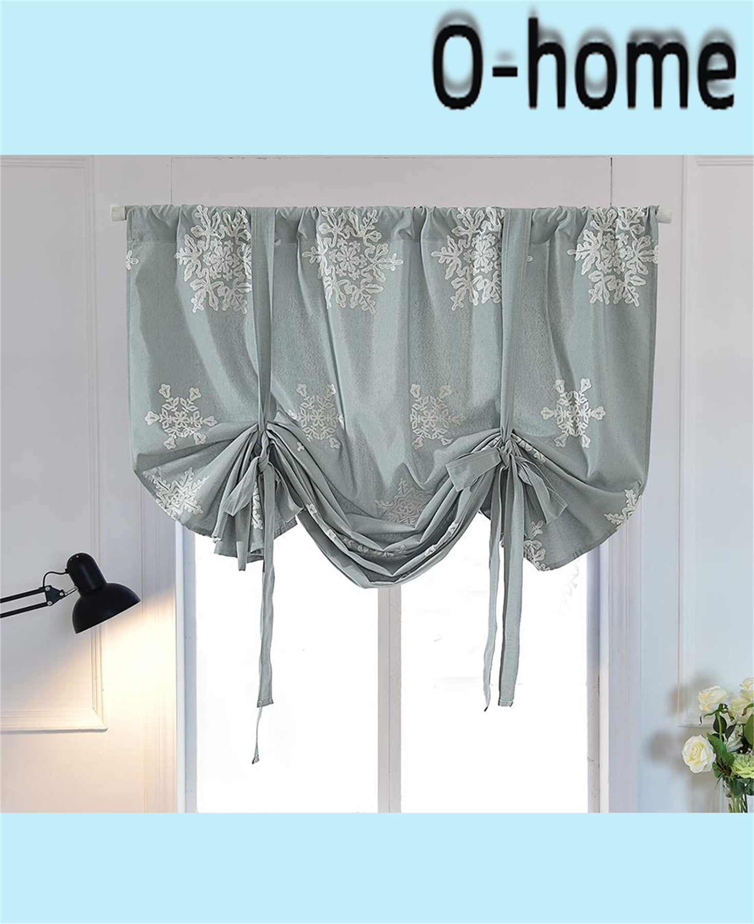 Adjustable Balloon Curtain for Small Window