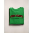 thumbnail image 3 of Retro College New Mexico Sweatshirt Women -Image by Shutterstock, Female Small, 3 of 4