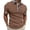 A-Coffee146, variant on Mens Polo Shirts Check Pattern Collar Placket Sleeve Shirts Mens Spring Summer Office Daily Tops