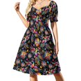 thumbnail image 2 of Mexican embroidery seamless pattern Sleeveless Dress beach dress women's fashion dresses women dress Women's evening, 2 of 7