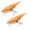 As picture, variant on Whaledi 2Pack Adjustable Double Wing Fishing Lures With Triples Hook Slow Sinking