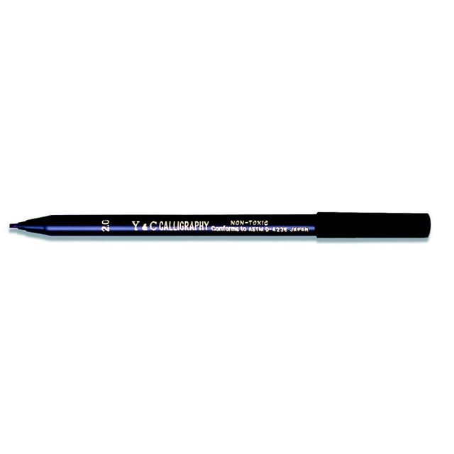 Yasutomo Rotulador Caligrafía Negro 2Mm
