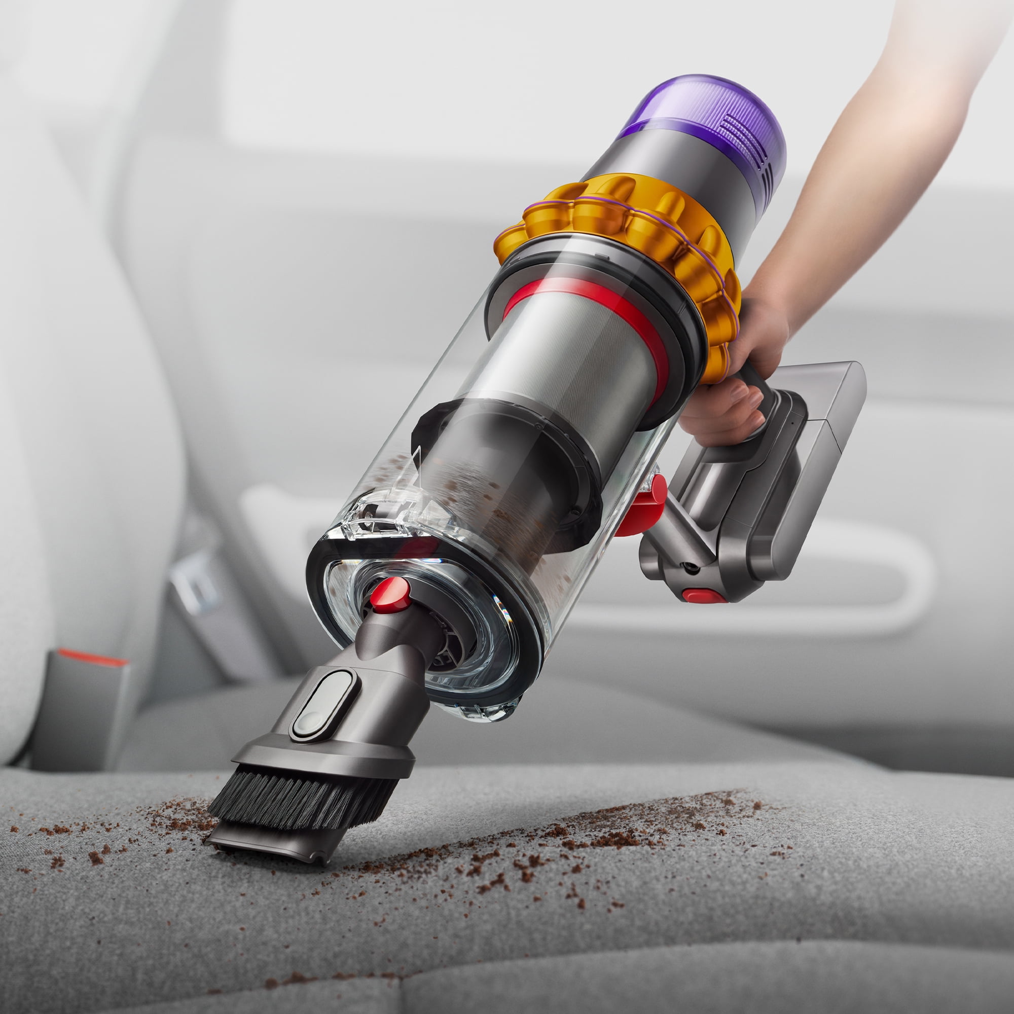 マ*ル様 【未使用品】Dyson V15 Detect complete Dyson V15 Detect Cordless Vacuum, Yellow Nickel, Handheld Mode