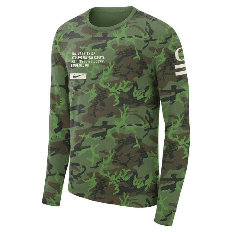 Nike green top camo shirt