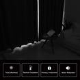 thumbnail image 4 of Blackout Curtains Small Window Curtains Darkening Window Curtain Panels, Soundproof Curtains,Rod Pocket Thermal Insulated Solid Drapes for Bedroom Living Room Dark Grey 42*63in, 4 of 8