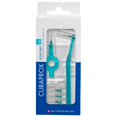 thumbnail image 5 of Curaprox Prime CPS 06 Turquoise Interdental Brush Set, 5-Count, for All Ages, with Small & Long Handle, 5 of 5