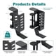 thumbnail image 5 of Soporte Vertical para Computadora Portátil en el Lado del Escritorio, Soporte Escritorio para Computadora Portátil Sin Taladro, Abrazadera en el Escritorio Negro, 5 of 5
