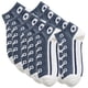 thumbnail image 1 of Calcetas unisex VersSockBlue 5Pares Azul 5-9.5US Converse Calcetines Tubo Corto Poliéster., 1 of 1