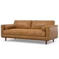 thumbnail image 6 of Morrison 89 inch Wide Mid-Century Modern Sofa in Sienna Top Grain Genuine Leather, 6 of 12
