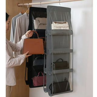 5 pocket Hanging Shelves For Doors Organize Handbags Towels - Temu