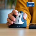 thumbnail image 2 of R-Go Tools Wireless Vertical Ergonomic Mouse Medium Right Hand Black, 2 of 5