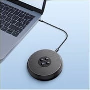 EMEET M1A, Zoom Certified USB Speakerphone, two AI Mics 360° Voice Pickup with Noise Reduction and Echo Cancellation, ideal for for 5-8 People, Plug&Play, with Type C-A Adapter