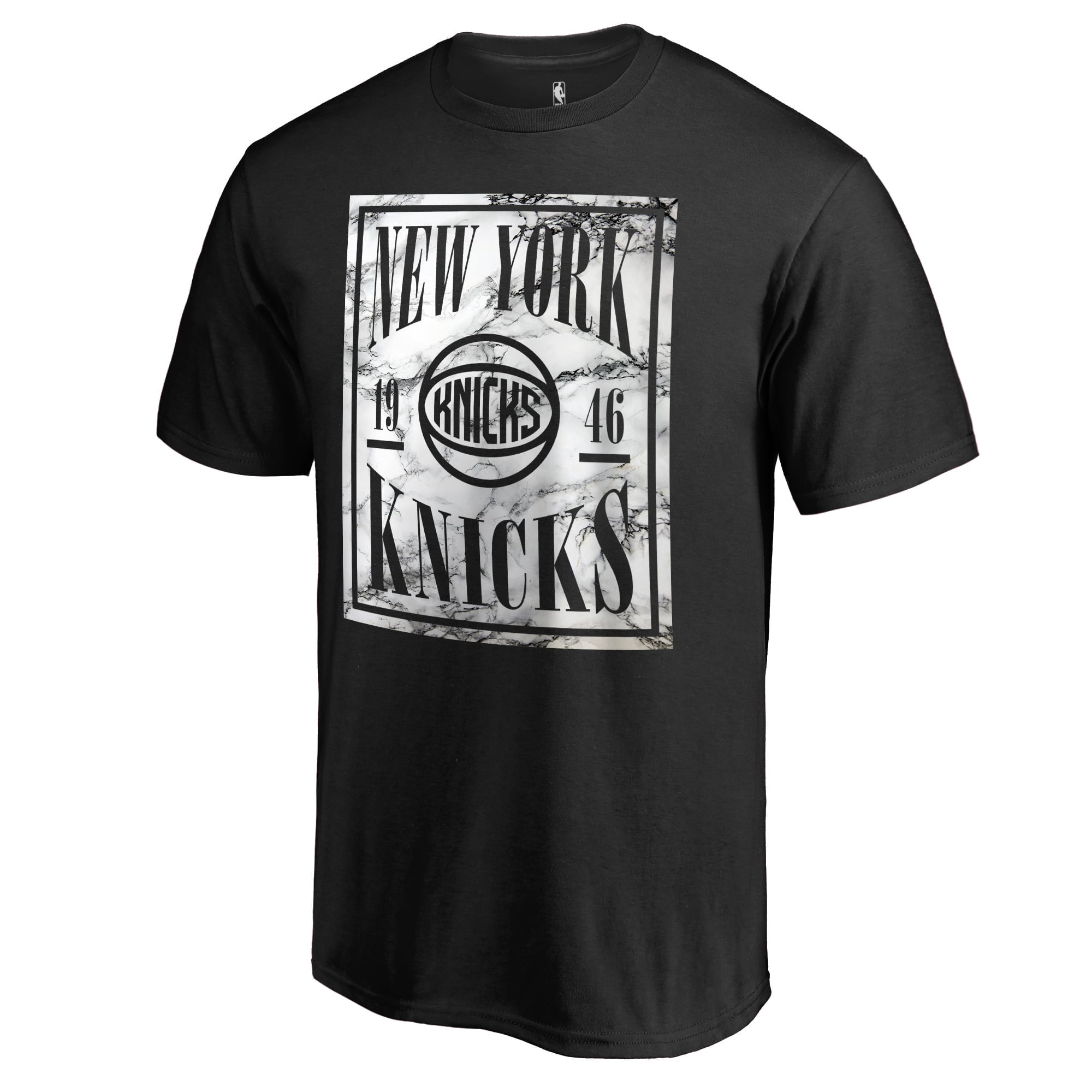 Men's Black New York Knicks Court Vision T-Shirt
