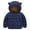Navy, variant on Linfrsh Girls Girls Winter Coat Baby Puffer Jacket Hooded Light Winter Coats Bear Ears Zipper Up Down Coats Outwear for Toddler Boys Girls (Coffee,12-18 Months)