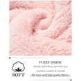 thumbnail image 4 of Womens Fuzzy Sherpa Hoodies Pullover Zip Fleece Sweatshirt Outwear, 4 of 7