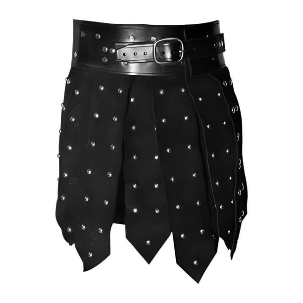 Falda Vikinga De Piel Sintética Con Borlas – Cinturón Ajustable, Disfraz Medieval Para Mujer Y Niña, Ideal Para Halloween Y Cosplay