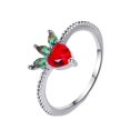 thumbnail image 4 of Ladies Fashion Creative Cute Fruit Ring Index Finger Ring Pendant Ring, 4 of 8