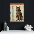 thumbnail image 4 of Nawypu British Shorthair Canvas Poster Cat Wall Art The Anatomy Of British Shorthair Posters Canvas Prints For Home Wall Decor, 4 of 4