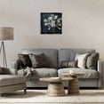 thumbnail image 4 of Stupell Industries Transitional White Herb Blooms Black Floating Frame Canvas Art, 18 x 18, by Patricia Pinto, 4 of 8