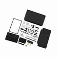 thumbnail image 2 of Full Housing Case Cover Shell Repair Parts Complete Replacement Kit for Nintendo 3DS XL Black, 2 of 4