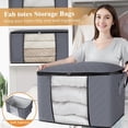 thumbnail image 3 of Typpkmm Quilt Storage Bag with Transparent Window Clothes, 3 of 7