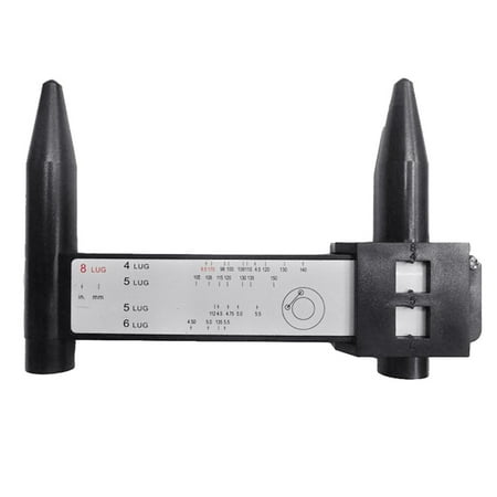 

Boc Universal 4 5 6 8 Holes Lug Car Wheel Bolt Rim Pattern Measuring PCD Gauge Tool