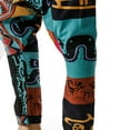 thumbnail image 3 of Pantalones bombachos de cintura media con estampado de encaje a la moda para hombre, pantalones casuales de longitud completa, pantalones de entrepierna para hombre, 3 of 6