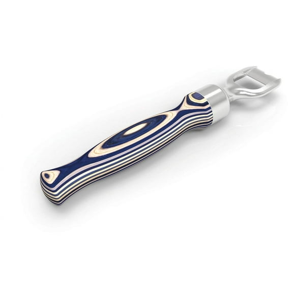 Island Bamboo Pakkawood Ouvre-Bouteille 8.5 Pouces Bleu