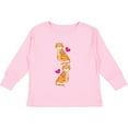 thumbnail image 3 of Inktastic Tiger Jungle Animal Girls Long Sleeve Toddler T-Shirt, 3 of 5