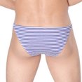 thumbnail image 5 of successthop Underwear Briefs Men Trendy Lightweight Soft Solid Underpant Blue 2XL, 5 of 5