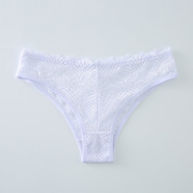Tanga de encaje para mujer, lencería sexy y tentadora para mujer, ropa interior deportiva de cintura baja