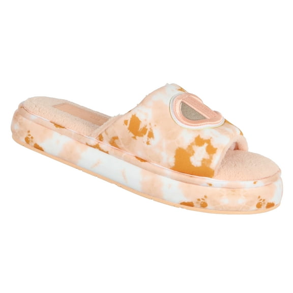 Champion Women's Cloud Dye Plush Slippers sz 8 Peach Cloud CPS10344W