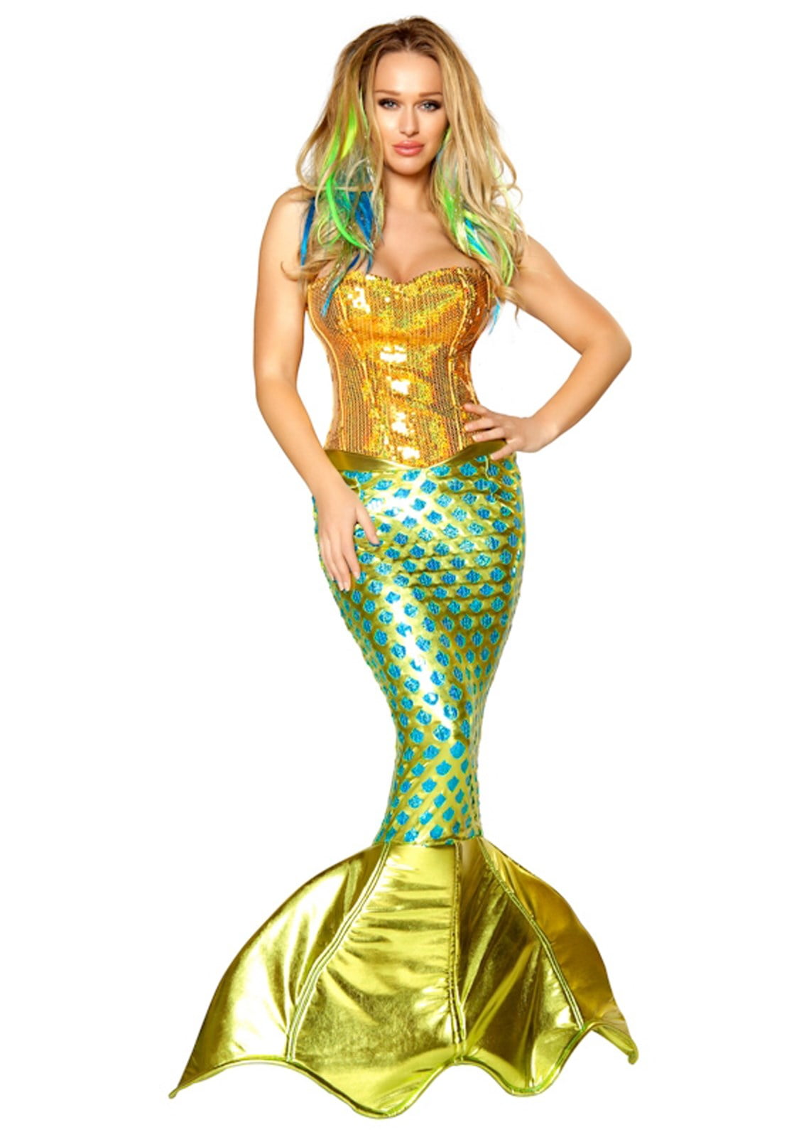 Womens Sexy Siren Of The Sea Mermaid De - Walmart.com