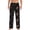 Black, variant on Cartoon Pride Lgbt Print Mens Pajama Pants Sleep & Lounge Pants, PJ Bottoms With elastic waistb and Pockets
