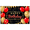 1A, variant on Decorative Banner Happy Birthday Gold Glitter Red Balloons for Birthday Party Indoor Celebration Event Decoration