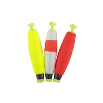 Billy Boy Weighted Foam Cigar Fishing Floats, 3 Pack