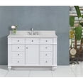 thumbnail image 6 of Design Element Winston 48" Solid Wood Single Sink Bathroom Vanity in White, 6 of 7