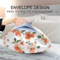 thumbnail image 4 of Yayeee Pillowcase Queen Size Set of 2 Satin Wrinkle Resistant Pillow Case, Small Floral Blooms, 4 of 8