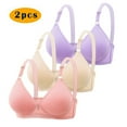 thumbnail image 2 of Ltctricy 3 PCS Women's Push up Bra No Underwire Breathable Breathable Supportive Comfortable Everyday Bras, 2 of 3