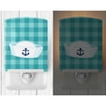 thumbnail image 2 of Caroline's Treasures BB8893CNL Nautical Navy Hat Ceramic Night Light, 6x4x3", multicolor, 2 of 2