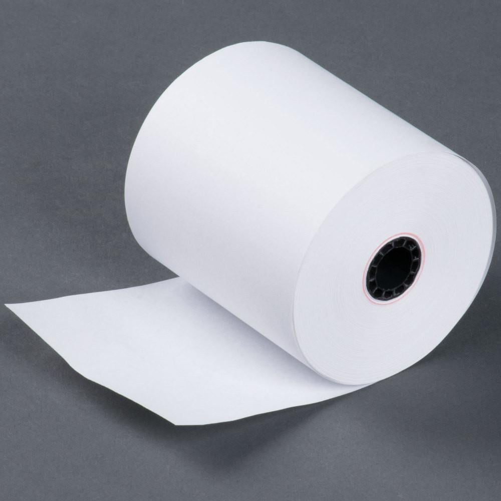 Bond Paper Receipt POS Roll for Machine Cash Register 3 inch x 165 feet 50 Rolls 