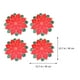 thumbnail image 5 of GOOHOCHY 4 Uds. Mantel individual navideño, tapete para platos de comedor, Mantel Individual aislante, tapetes para platos de Poinsettia, 5 of 7