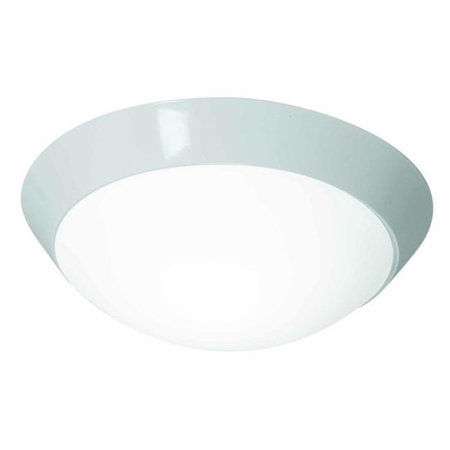 Access Lighting 20626LEDD-WH-OPL Cobalt Opal LED White Flushmount Ceiling Light