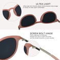 thumbnail image 3 of 2 Pairs Reading Sunglasses with UV400 Protection Lens for Women,Trendy Driving Sun Glasses Shades (Black+Pink, +1.75 Magnification), 3 of 6