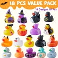 thumbnail image 7 of Joyfy 18 Pcs Halloween Rubber Ducks,Halloween Toys Rubber Ducks in Bulk for Baby Toddlers Kids,Halloween Bath Toy Basket Prizes,Halloween Toys for Trick or Treaters, 7 of 7