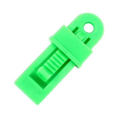 Heavy Duty Locking Tarp Clips with Windproof Grip for Secure Awning & Tent Attachment - Reusable Survival Gear for Camping Sailing & Outdoor Emergency Shelter(Green) Ccwuwei